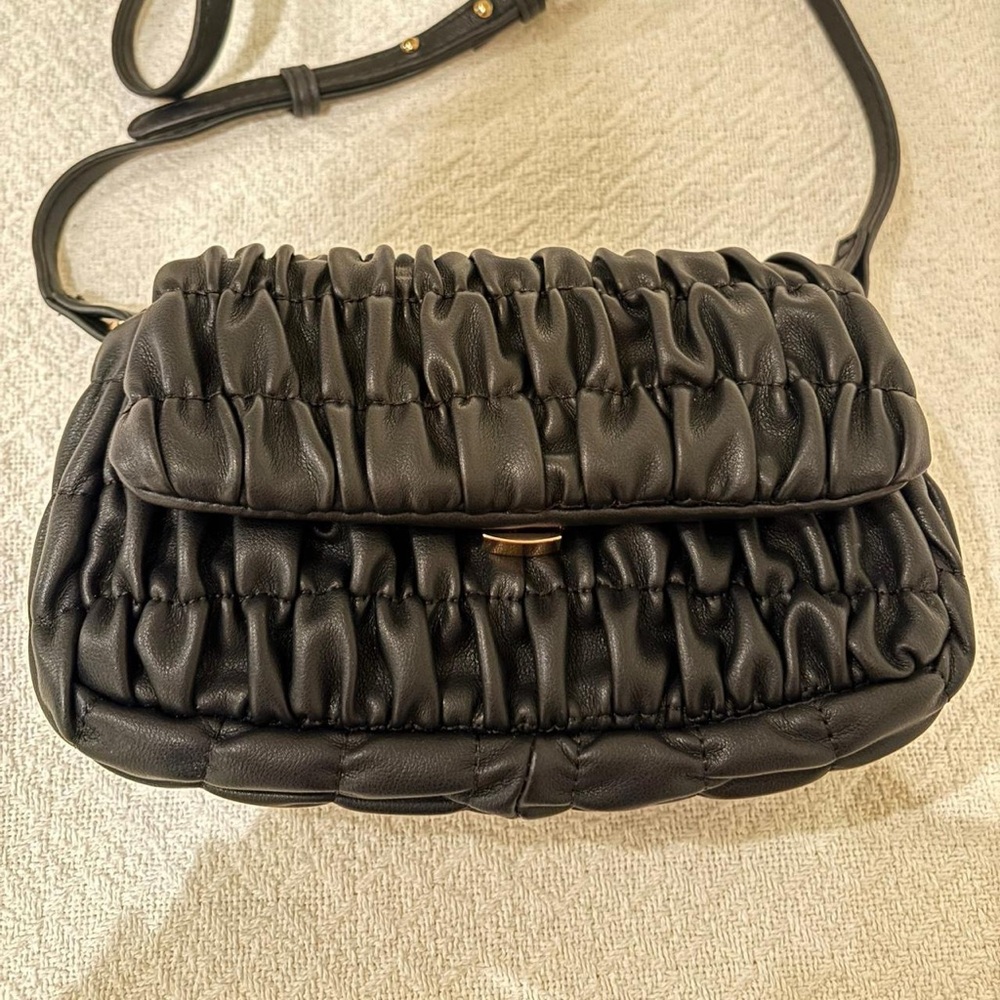 Mango Black Crossbody Bag